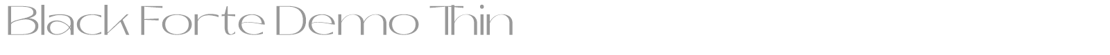 Black Forte font preview